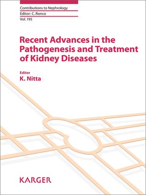 cover image of Recent Advances in the Pathogenesis and Treatment of Kidney Diseases